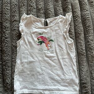 Janie and Jack  sleeveless shirt, size 6.